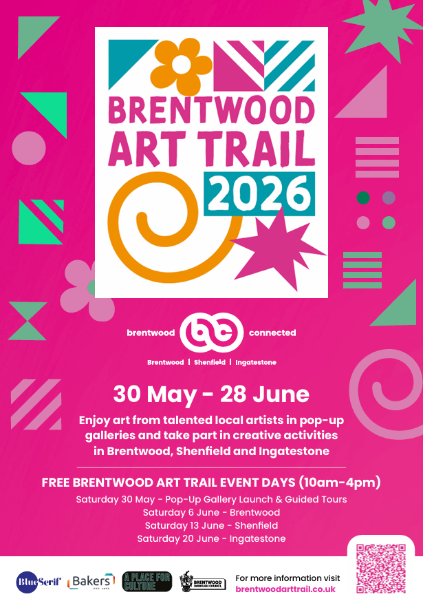 Brentwood Arts Trail flyer 2026