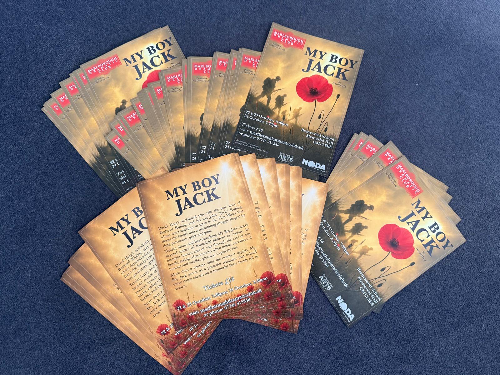 Photo of MBJ flyers